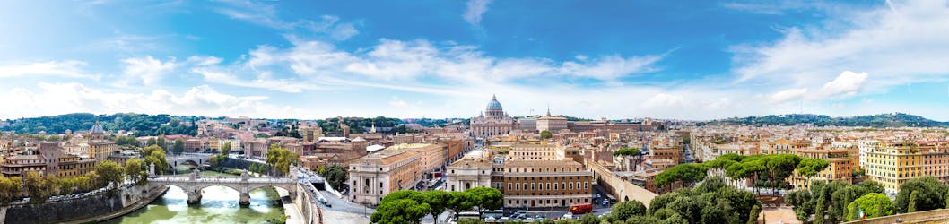 Tour guidato dei Musei Vaticani, della Cappella Sistina e della Basilica di San Pietro con autobus hop-on hop-off 24 o 48 ore